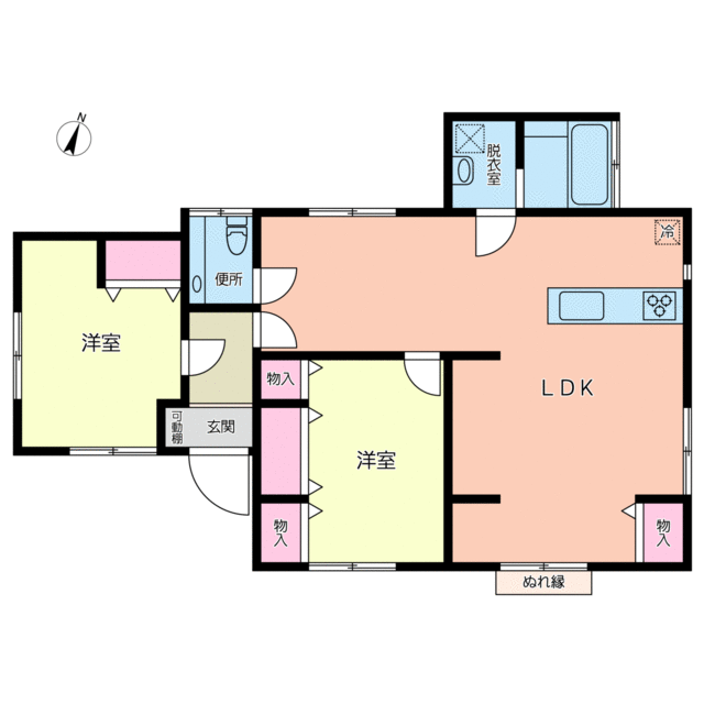 横浜市鶴見区 馬場４丁目 戸建て 3DK 23万円